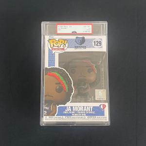 Ja Morant Funko Pop #129 PSA NM-MT 8.5 FASC Grizzlies Sale Cheap Pice