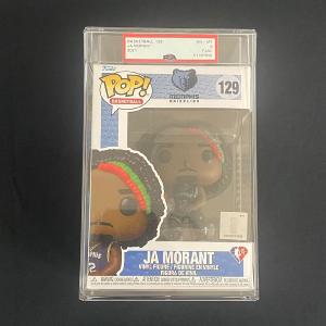 Ja Morant Funko Pop #129 PSA NM-MT 8 FASC Grizzlies Sale Pre Order