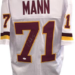 Charles Mann signed White TB Stitched Pro Football Jersey XL #71 - JSA Witnessed Order Online