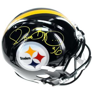 Jerome Bettis Autographed Pittsburgh Steelers Full Size Speed Helmet BAS Signed Marketable For Sale