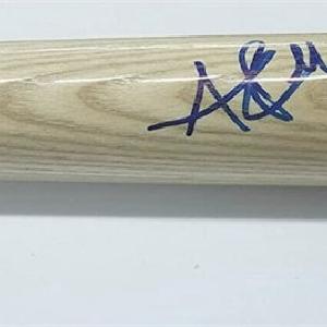 Chicago Baseball Star Addison Russell Autograpahed Rawlings Baseball Bat Buy Cheap 100% Original