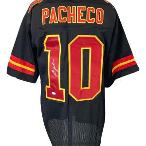 Isiah Pacheco Kansas City Signed Black Football Jersey JSA Hologram Sale Exclusive