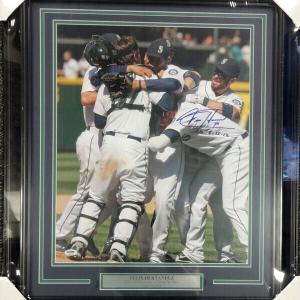 FELIX HERNANDEZ AUTOGRAPHED FRAMED 16X20 PHOTO MARINERS P.G. PSA/DNA 90614 View For Sale