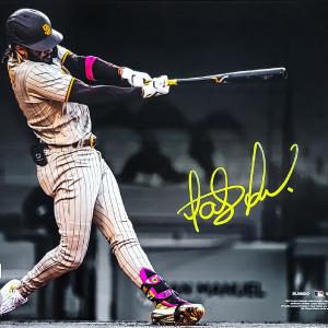 FERNANDO TATIS JR. AUTOGRAPHED 11X14 PHOTO PADRES IN YELLOW BECKETT 202109 Sale Geniue Stockist