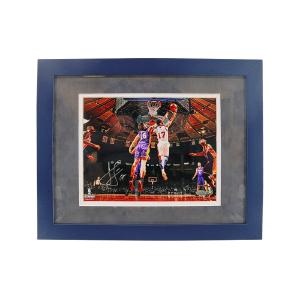 Jeremy Lin New York Knicks Autographed Signed 8x10 Photo Framed (Steiner COA) Free Shipping Marketable