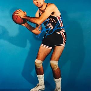 Jerry Lucas Signed Basketball 8x10 Photo Cincinnati Royals Free Shipping Online