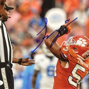 Jeremiah Trotter Jr Signed 8x10 Clemson Tigers Photo JSA Cheap Sale Footlocker Pictures