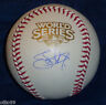 JERRY HAIRSTON JR SIGNED 2009 WORLD SERIES ROMLB BALL NY YANKEES LA DODGERS O's Online Online High Quality