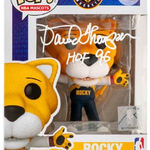David Thompson Signed Nuggets Rocky NBA Mascot Funko Pop #10 w/HOF'96 - (SS COA) 100% Original Sale Online