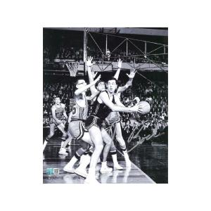 Jim Boeheim Syracuse University Autographed 8x10 Photograph of 1964 Game vs. Princeton and Bill Bradley (CX Auth) Cheap Sale The Cheapest