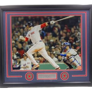 JD Martinez Framed 16x20 Boston Red Sox Photo w/ Laser Engraved Signature Wiki Cheap Online