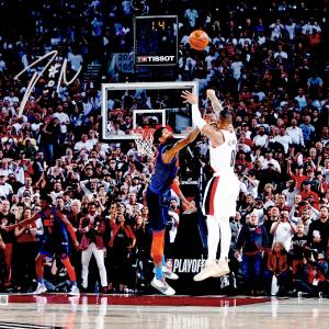 DAMIAN LILLARD AUTOGRAPHED 16X20 PHOTO TRAILBLAZERS BUZZER BEATER BECKETT 214832 For Sale Cheap Pice From China