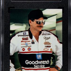 Dale Earnhardt 1996 Pinnacle Racer's Choice NASCAR Card- SGC Graded 10 Gem Mint Buy Cheap Free Shipping
