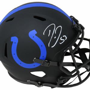 Darius Leonard Signed COLTS Eclipse Riddell Speed F/S Replica Helmet - SCHWARTZ New Arrival Cheap Pice