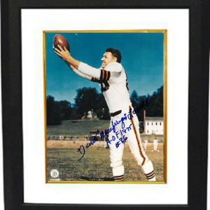 Dante Lavelli signed Cleveland Browns 8x10 Photo Framed Gluefingers/HOF 1975 Wholesale Pice