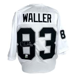 Darren Waller Autographed Las Vegas Raiders White Jersey COA Inscriptagraphs JSA Cheap Sale Finishline