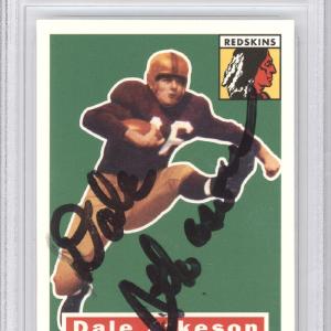 Dale Atkeson Autographed 1994 1956 Topps Archives Card Redskins Beckett 10448063 Discount Amazon