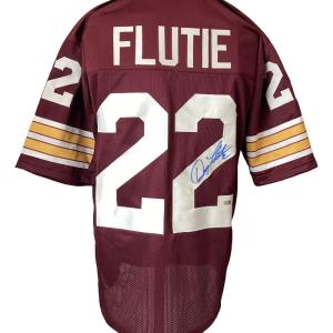 Doug Flutie Boston College Signed Maroon Football Jersey Sports Integrity Outlet