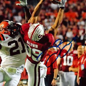 DOUG BALDWIN AUTOGRAPHED 8X10 PHOTO STANFORD CARDINAL MCS HOLO STOCK #45813 New Arrival Cheap Pice