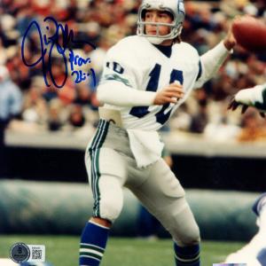 Jim Zorn Autographed Seattle Seahawks 8x10 Photo Beckett 45714 Purchase Cheap Pice