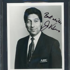 Jim Valvano Autographed 8x10 Photo NC State & ABC Best Wishes Beckett #17070658 Discount Inexpensive