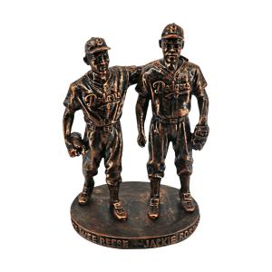 Jackie Robinson Pee Wee Reese Los Angeles Dodgers 2007 Bronze Figure 1371/1500 Affordable Cheap Online