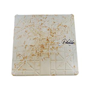 Derek Jeter Autographed Signed Tampa Bay Rays at New York Yankees 9/11/2014 Game Used Third Base (8th & 9th Inning) (Steiner Holo & MLB Auth) Buy Cheap Nicekicks