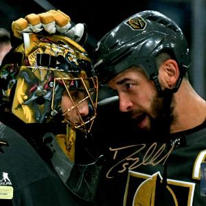 Deryk Engelland Autographed Vegas Golden Knights 11x14 Photo Fleury COA Signed Outlet Collections