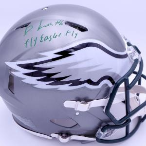 DeVonta Smith Auto Eagles Flash Full Size Auth Helmet Fly Smudged Beckett 30088 Buy Cheap Browse