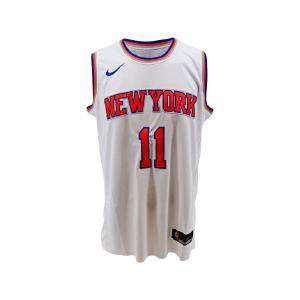 Jalen Brunson New York Knicks Pro Style White Jersey (52/XL) Order