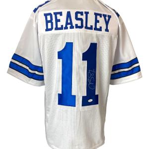Cole Beasley Dallas Signed White Football Jersey JSA Hologram Ebay Online