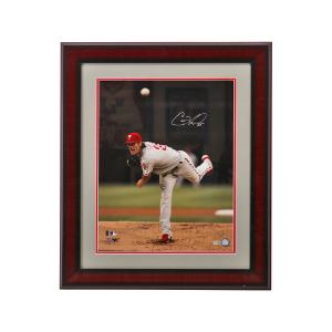 Cole Hamels Philadelphia Phillies Autographed Signed Framed 16x20 Photo (MLB COA) Looking For For Sale