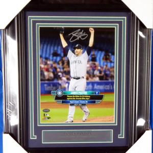 JAMES PAXTON AUTOGRAPHED FRAMED 8X10 PHOTO MARINERS NO HITTER MCS HOLO 135264 Cheap Footlocker Finishline