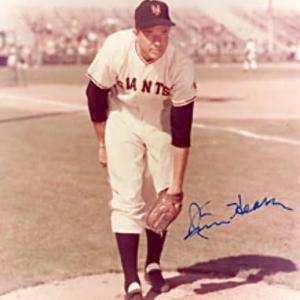 Jim Hearn Autographed / Signed Baseball 8x10 Photo Sale Extremely