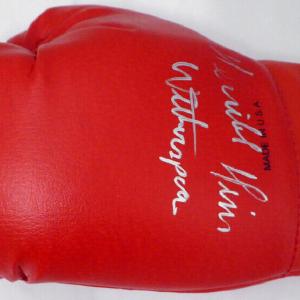"Terrible" Tim Witherspoon Autographed Red Everlast Boxing Glove Beckett #C71421 Outlet Locations Cheap Online