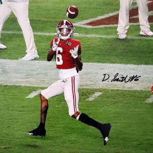 DEVONTA SMITH AUTOGRAPHED 16X20 PHOTO ALABAMA 2021 NATIONAL CHAMP BECKETT 189562 Clearance Latest