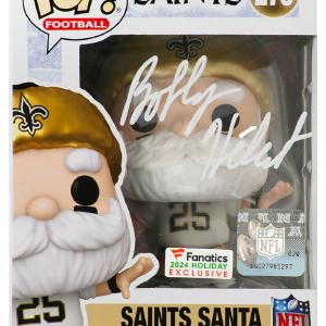 Bobby Hebert Signed New Orleans Saints SANTA Funko Pop Doll #276 - (SS COA) Buy Cheap With Credit Card