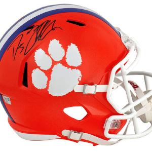 DJ Uiagalelei Signed Clemson Riddell Full Size Replica Helmet - (Fanatics COA) Browse Cheap Pice