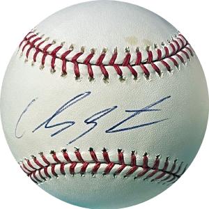 Carlos Santana signed Official Rawlings Major League Baseball minor tone spots Discount Footlocker Pictures