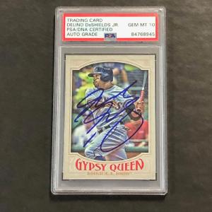 2016 Topps Gypsy Queen #206 Delino DeShields Jr. Signed Card AUTO PSA Slabbed Ra Clearance For Nice