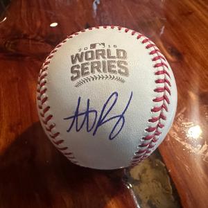 Anthony Rizzo signed 2016 WS baseball Free Shipping Limited Edition