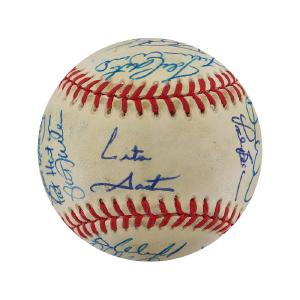 1992 World Series Champion Toronto Blue Jays Team Autographed Signed 35 signatures Rawlings Baseball (JSA LOA #YY43792) Sale 2025 Newest