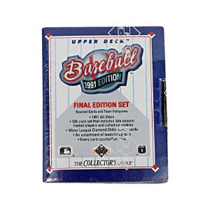 1991 Upper Deck Baseball Final Edition Set Sealed Box Discount Reliable