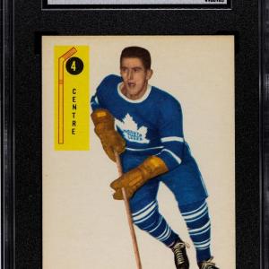 Billy Harris 1958-59 Parkhurst NHL Card #4- SGC Graded 5 EX -Toronto Maple Leafs Extremely Cheap Online