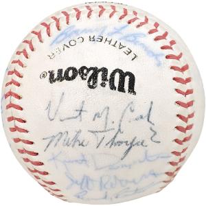 1983 Arizona State Autographed Baseball 24 Sigs Barry Bonds Beckett AA01886 From China Free Shipping Low Pice