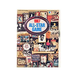 1987 MLB ASG Oakland Official Souvenir Program Discount Purchase