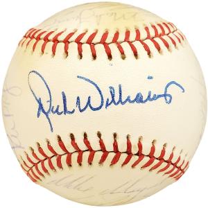 1986 Authentic Autographed Signed AL Baseball 25 Sigs Dick Williams 192484 Looking For Sale Online