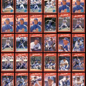 1990 Donruss Baseball Authentic Autographed Signed Cards Lot Of 235 185582 Cheapest Pice