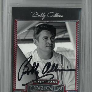 Bobby Allison signed NASCAR 05 Press Pass Legends Card- Beckett BAS #00011514623 Discount Collections