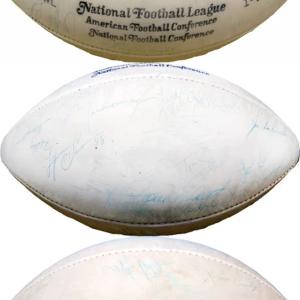 1978 Pro Bowl Autographed White Panel Football Clearance Store Cheap Online